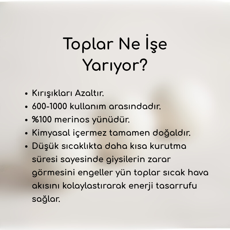 Mira Home - Kurutma/Çamaşır Topu 3 Adet - 1 Adet Koku (Esans) Hediye